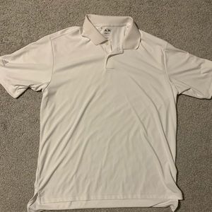 Adidas Climalite Golf Polo, Size L, Color White